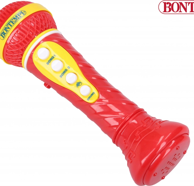 Bontempi mikrofon Voice Sing-a-Long červený