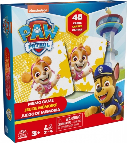 Pexeso PAW PATROL – paměťová hra pro děti