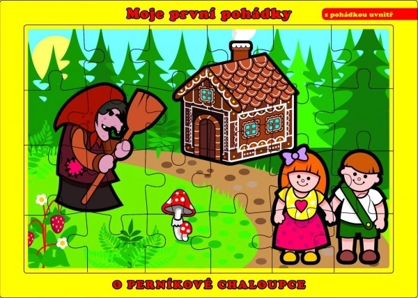 Puzzle Perníková chaloupka 24 dílků