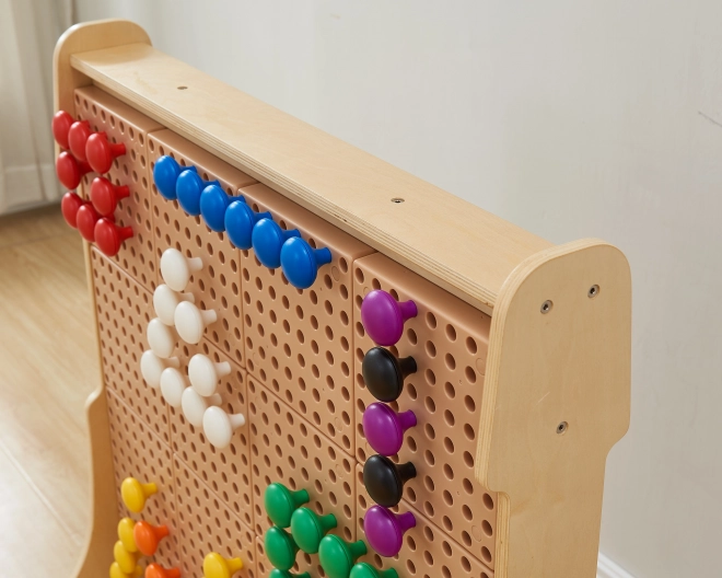 Barevné jumbo kolíčky Masterkidz pro tabuli STEM