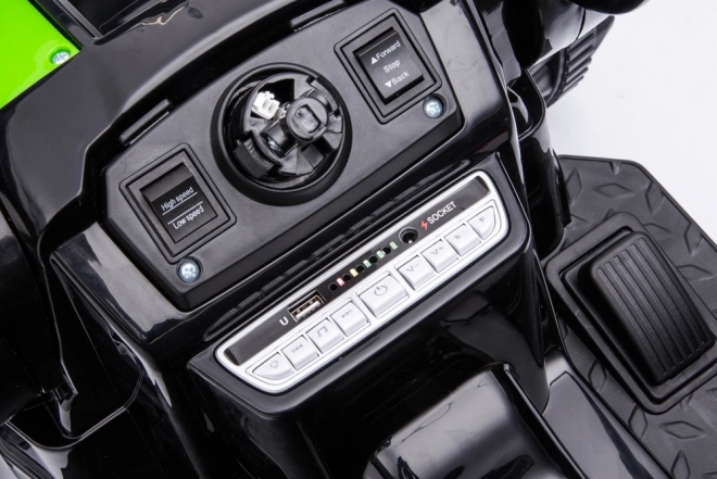 Dětský akumulátorový traktor Bagr s pohyblivým ramenem