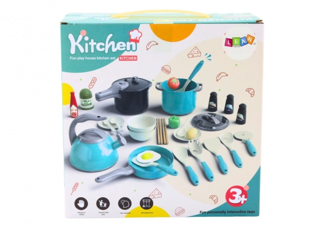 Sada hrnců a pánví Little Chef's Potraviny 33 EL