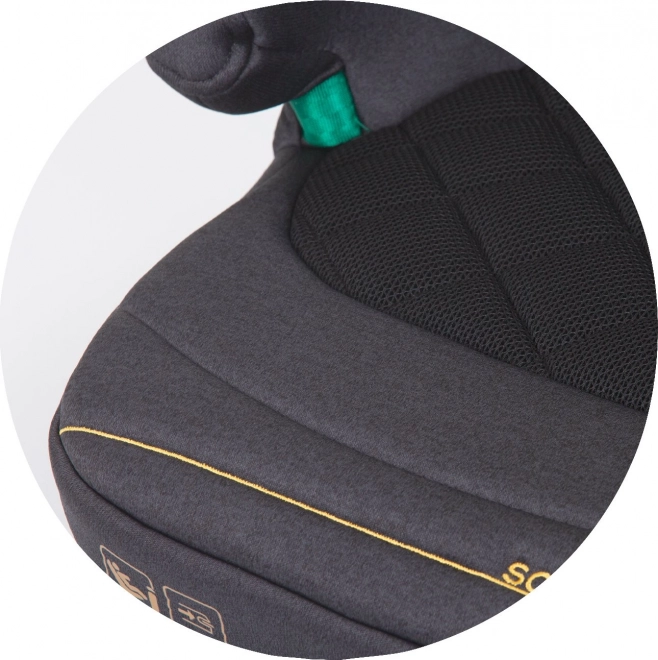 CHIPOLINO Autosedačka Safy i-Size 125-150cm – Obsidian
