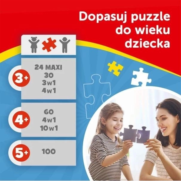 Puzzle 100 dílků Glitter Glitter Gabi Gabby's Dollhouse