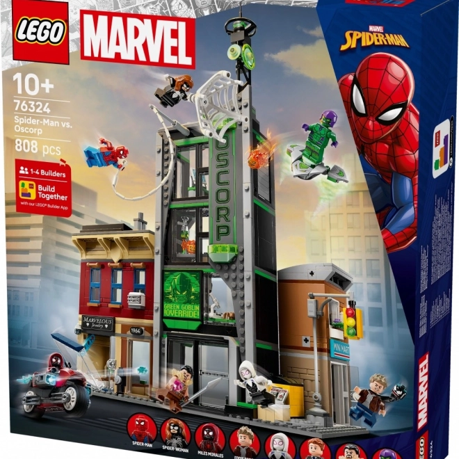 Sada LEGO Marvel Spider-Man a Oscorp