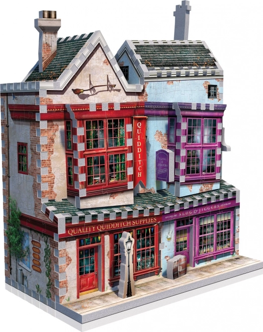 WREBBIT 3D puzzle Harry Potter: Prvotřídní potřeby pro famfrpál a Slug & Jiggers Apothecary 305 dílků