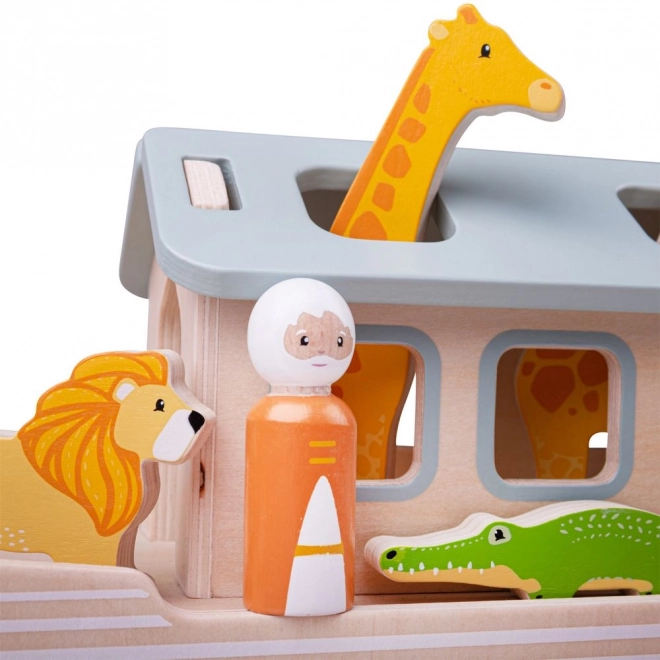 Dřevěná hračka Noemova Archa od Bigjigs Toys