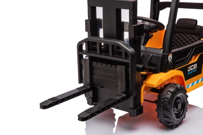 Dětský elektrický vysokozdvižný vozík JCB