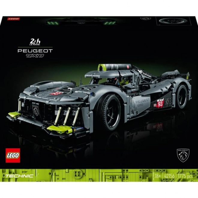 LEGO Technic 42156 Peugeot 9X8 24H Le Mans Hybrid Hypercar