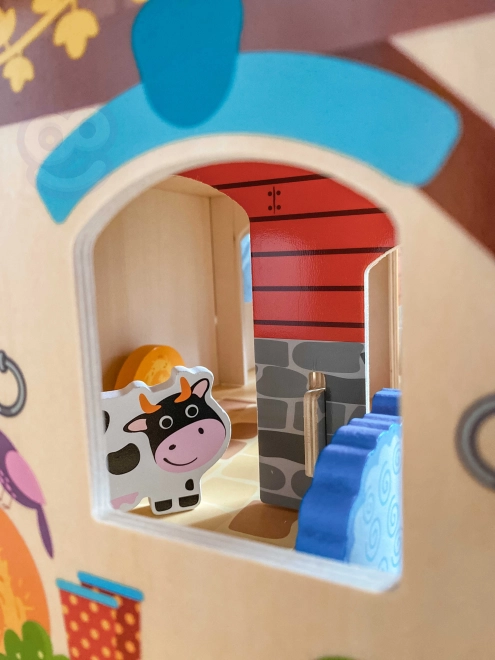Mega Farma zvířecí figurky stáj a kurník 18 ks