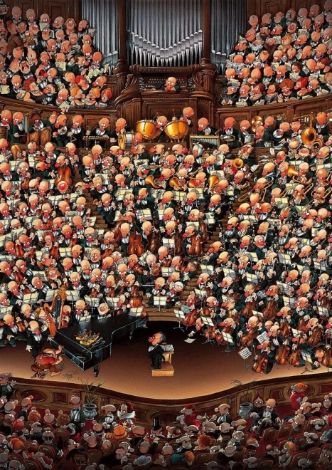 Puzzle orchestr 2000 dílků