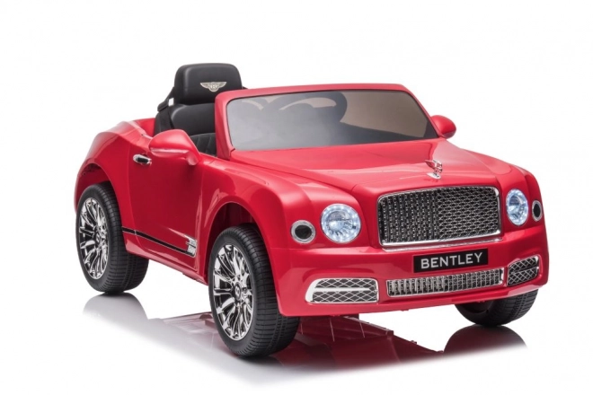 Elektrické dětské autíčko Bentley Mulsanne – Červená