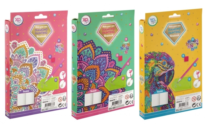 Grafix diamantové malování – zápisník A5 Mandala