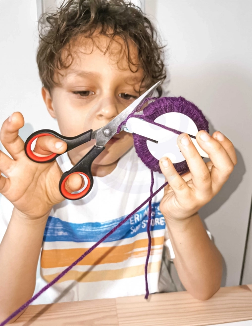 Kreativní sada na výrobu monster pompons - Woopie Art&Fun