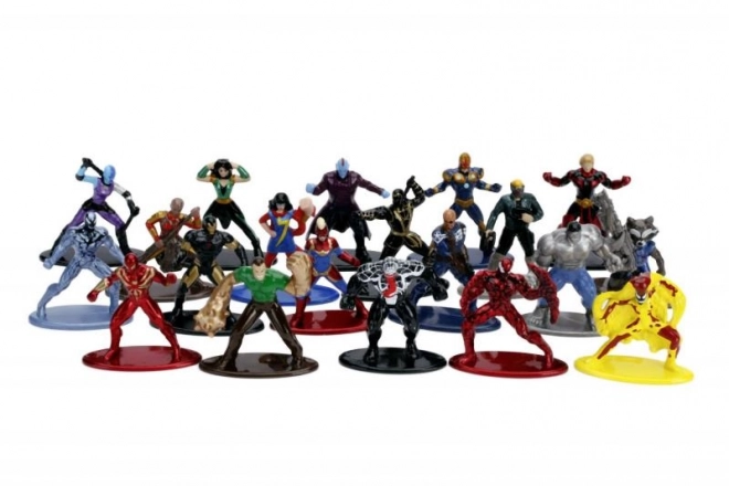 Marvel Kovové sběratelské nanofigurky 20 ks