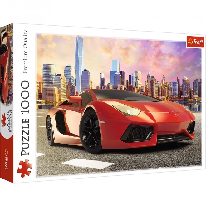 Puzzle 1000 dílků - Jízda při západu slunce Trefl