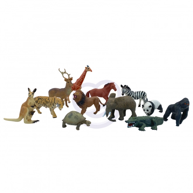 Safari figurky a herní podložka Woopie