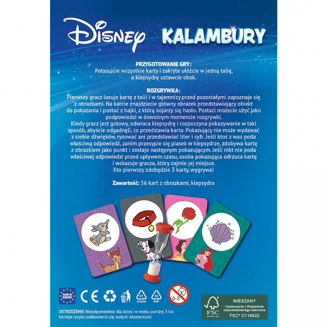 Kalambury Disney - cestovní zábava