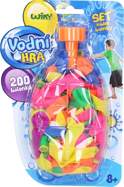 Vodní balónky 200 ks - Český obal