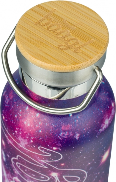 Termoláhev s bambusovým víčkem Galaxy 500 ml