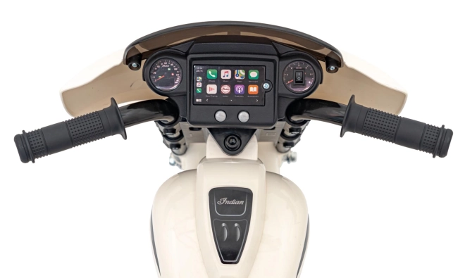 Chopper INDIAN vozidlo – Bílé