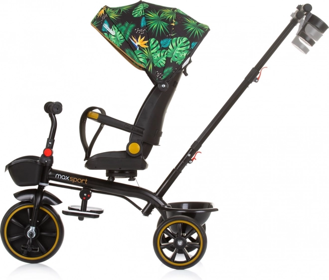 CHIPOLINO Tříkolka se stříškou Max Sport 2v1 – Jungle