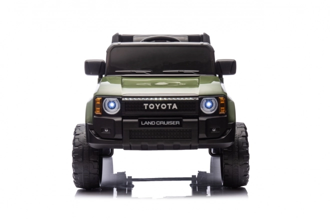 Elektrický vůz Toyota Land Cruiser Prado zelený