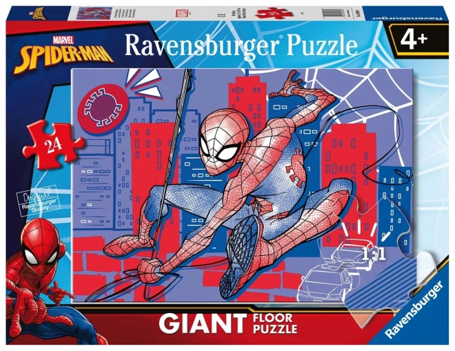 Puzzle 24 dílků Obří Spiderman