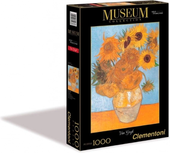 Clementoni puzzle Museum Collection Slunečnice 1000 dílků