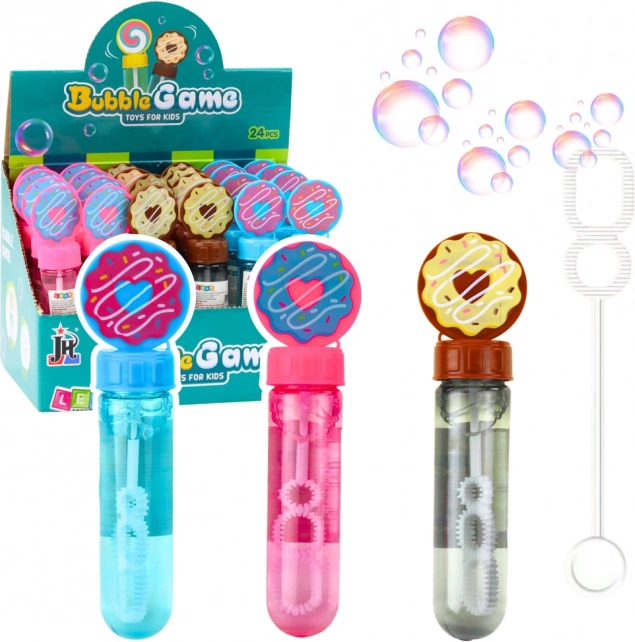 Bublifuk Donut 3 Otvory Mix Barev 30ml