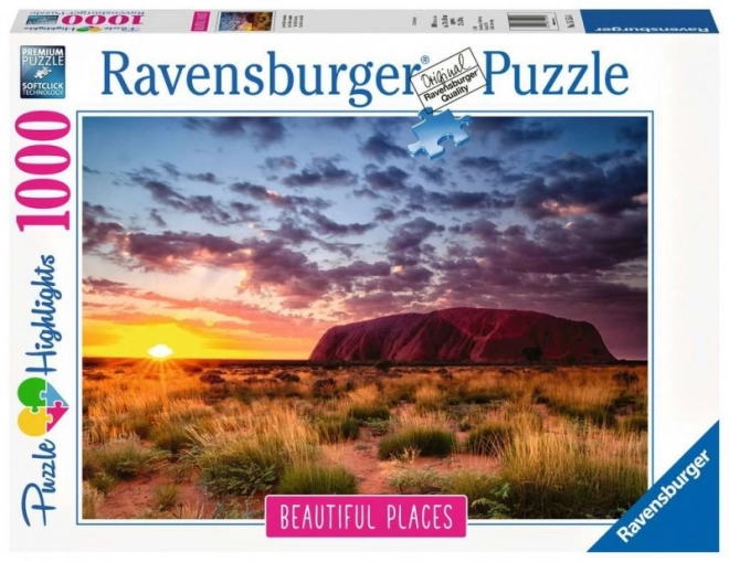 Puzzle 1000 dílků Ayers Rock Austrálie