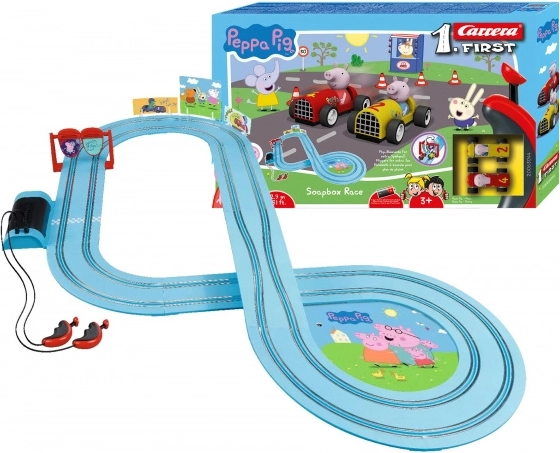 Autodráha Carrera First Prasátko Peppa 2,9 m