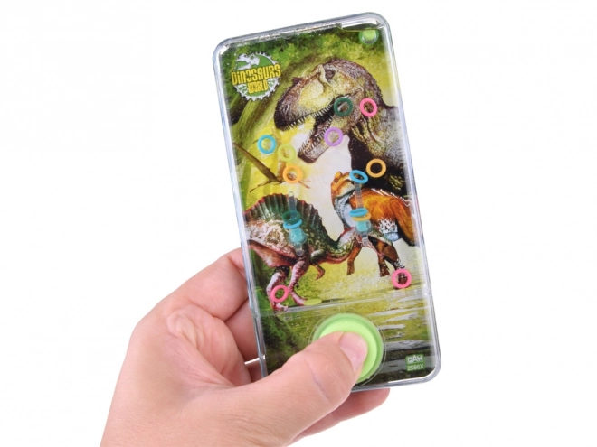 Vodní hra s dinosaury