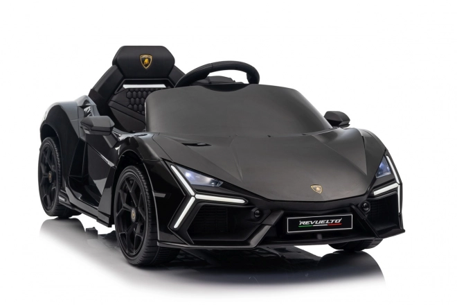 Dětské elektrické auto Lamborghini Revuelto černé