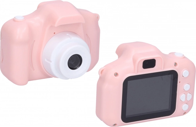 Dětský digitální fotoaparát růžový