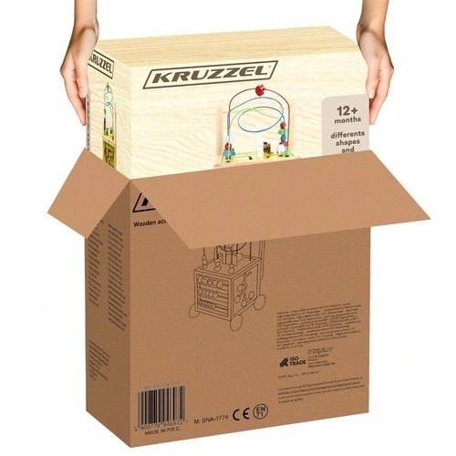 Dřevěný vozík pro děti - 6v1