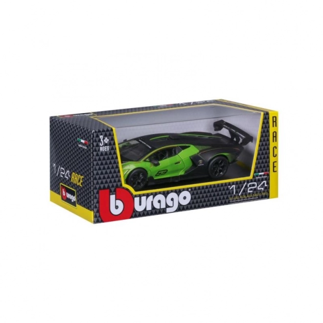 Bburago 1:24 Race Lamborghini Essenza SCV12 – Zelené