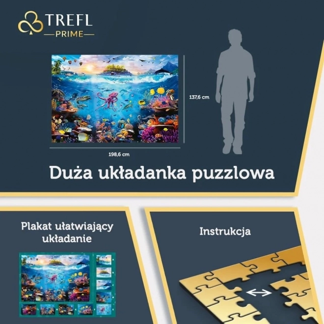 TREFL Puzzle UFT Ponoření do podmořského ráje 13500 dílků
