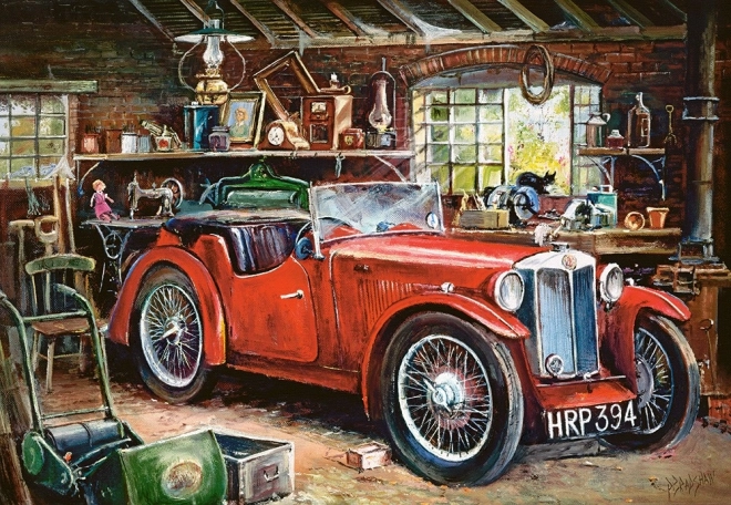Puzzle 1000 dílků Vintage Garage