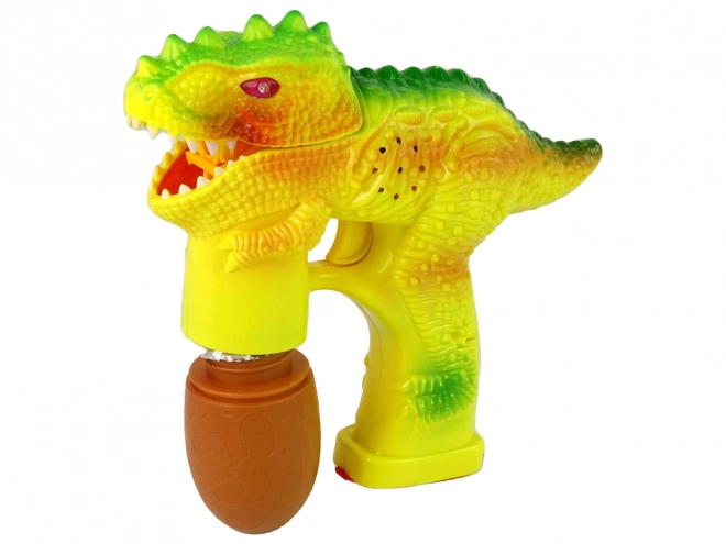 Mýdlové bubliny Dinosaur Bubble Liquid Egg Yellow