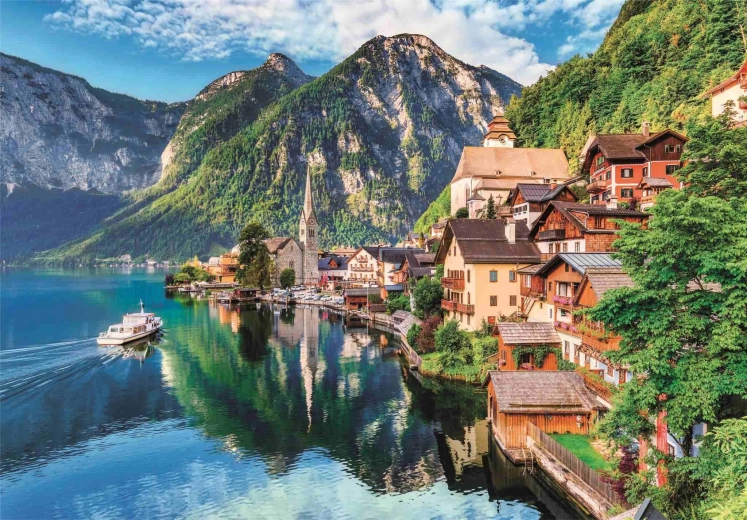 Strhující motiv Hallstatt