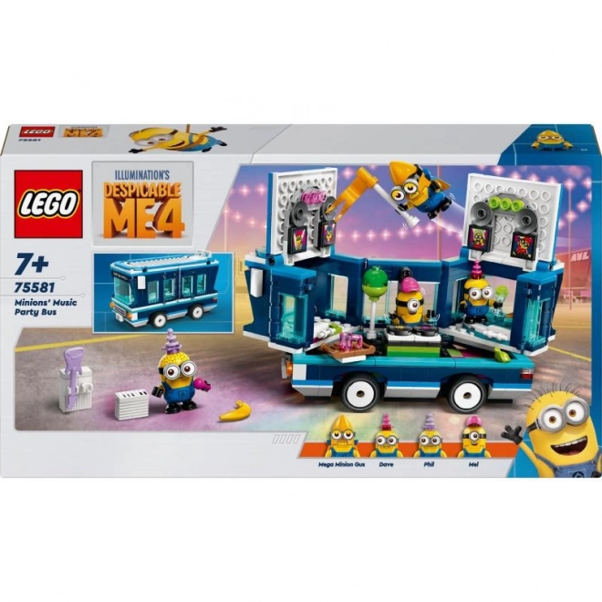 Stavebnice Minions - Párty autobus Minionků