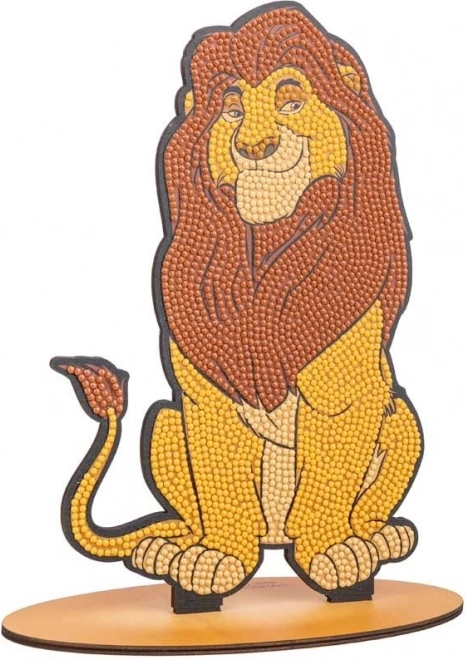 Diamantové malování Lví Král: Mufasa