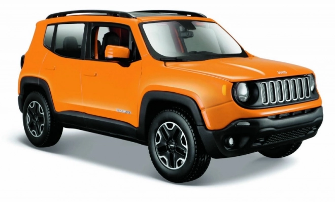 Kompozitní model Jeep Renegade oranžový 1/24