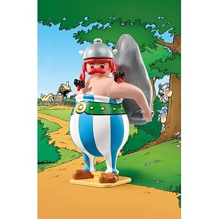 Figurka Obelix s Menhirem