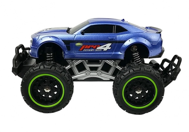 Dálkově ovládané R/C 6,5 km/h s vysokými koly – modré