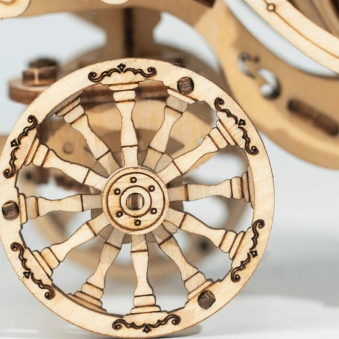 Dřevěné 3D puzzle pohádkový kočár RoboTime