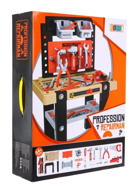 Dětský pracovní stůl Little DIY - 64 dílů