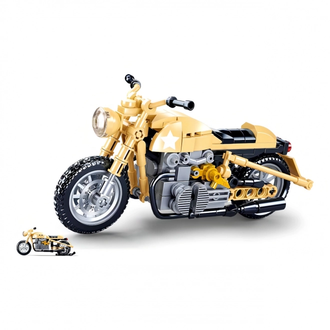 Sluban ModelBricks Armádní motocykl