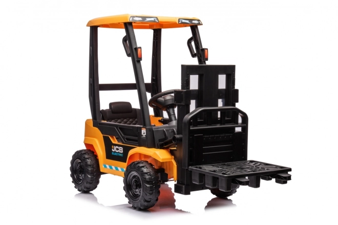 Dětský elektrický vysokozdvižný vozík JCB